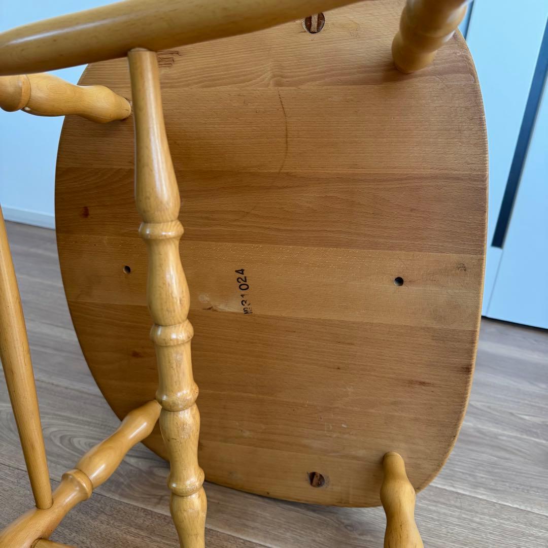 柏木工 美品 希少ナチュラルカラー ロッキングチェア アンティーク 送料無料