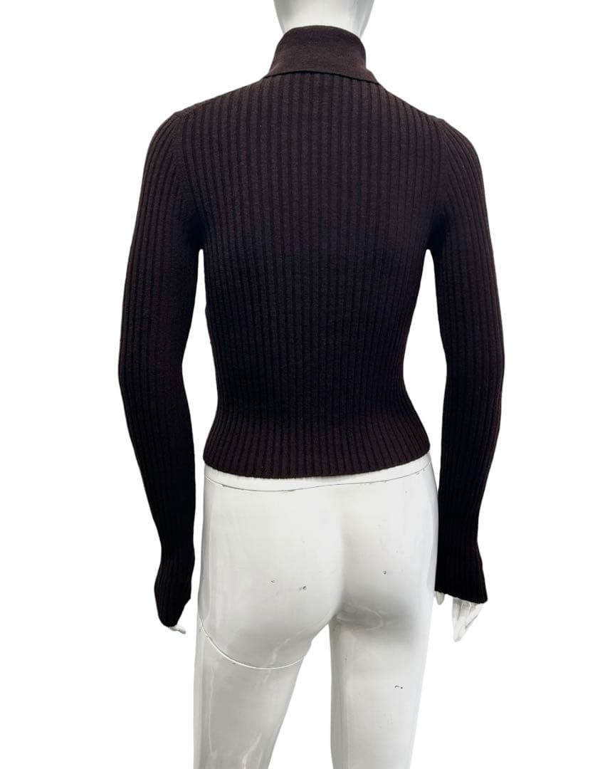 1996FW GUCCI トムフォード期 リブジップニットトップ