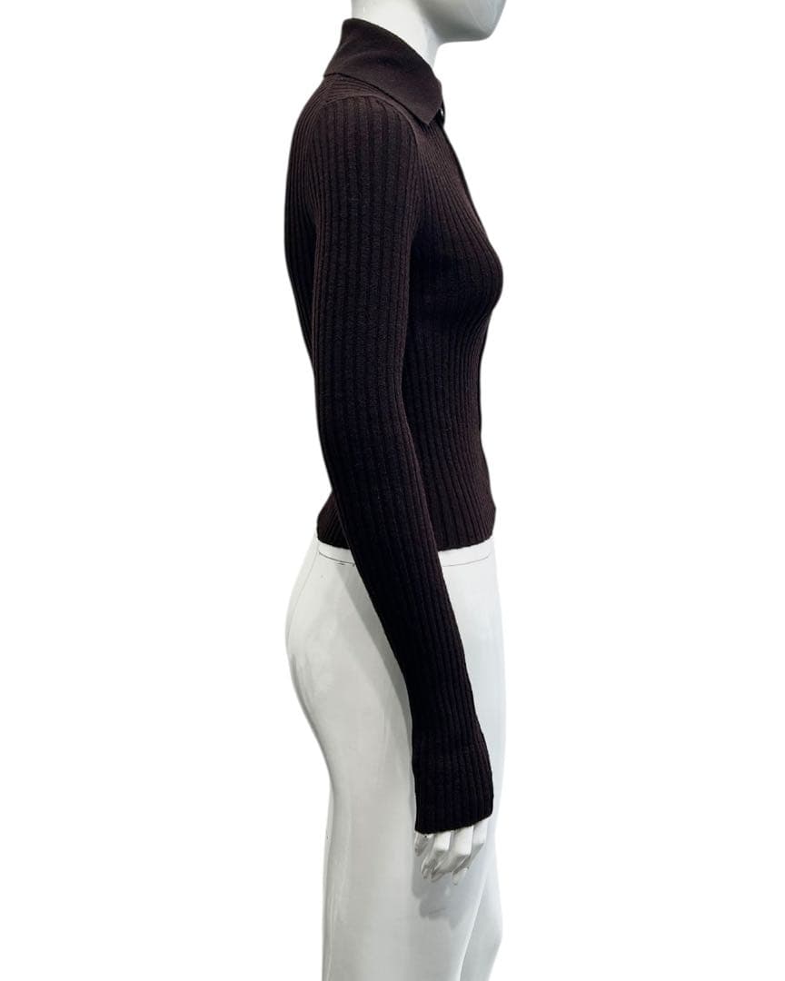 1996FW GUCCI トムフォード期 リブジップニットトップ