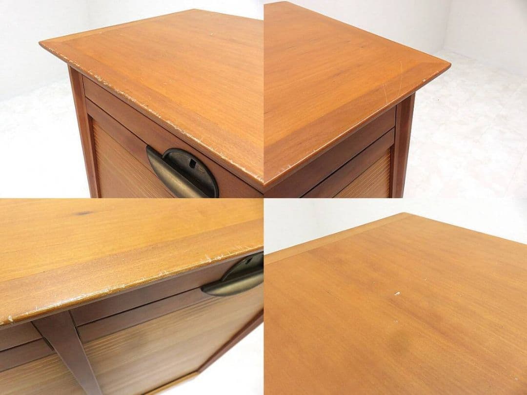 希少品チェッコッティ・コレツィオーニ　ロールアップサイドシェルフ カッシーナ取扱