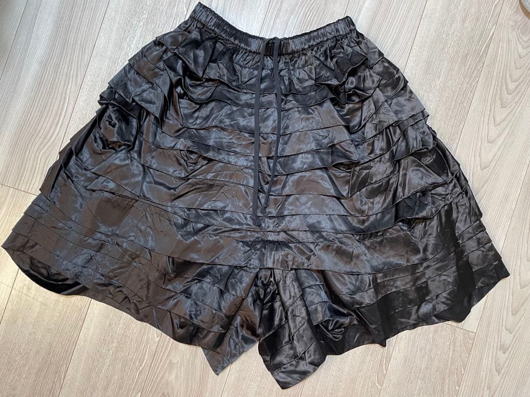 コムコム ギャルソン ティアード サルエルパンツ S 美品