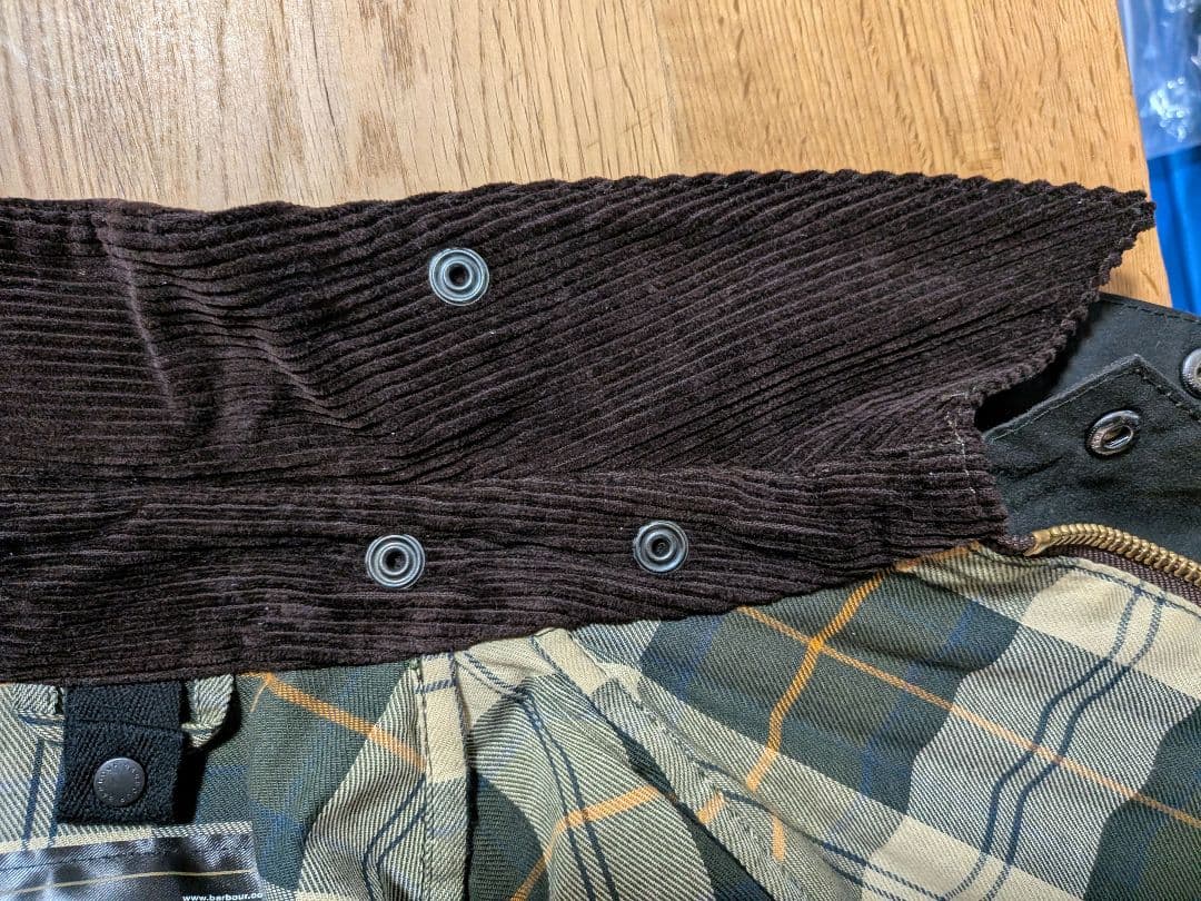 美品 バブアー ビデイル セージ クラシックフィット