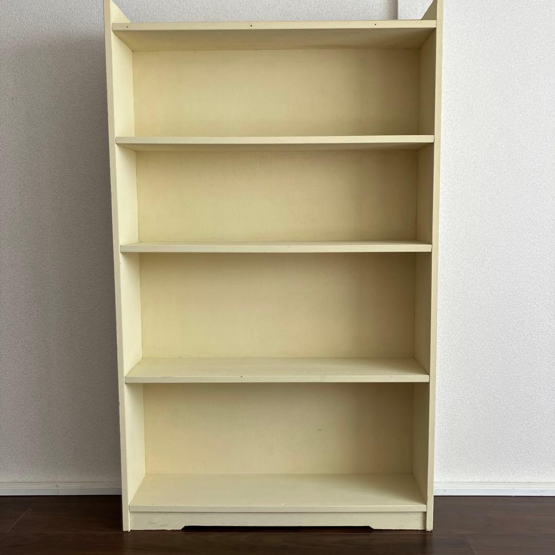 古道具 ヴィンテージ 5段シェルフ チェスト 本棚 食器棚