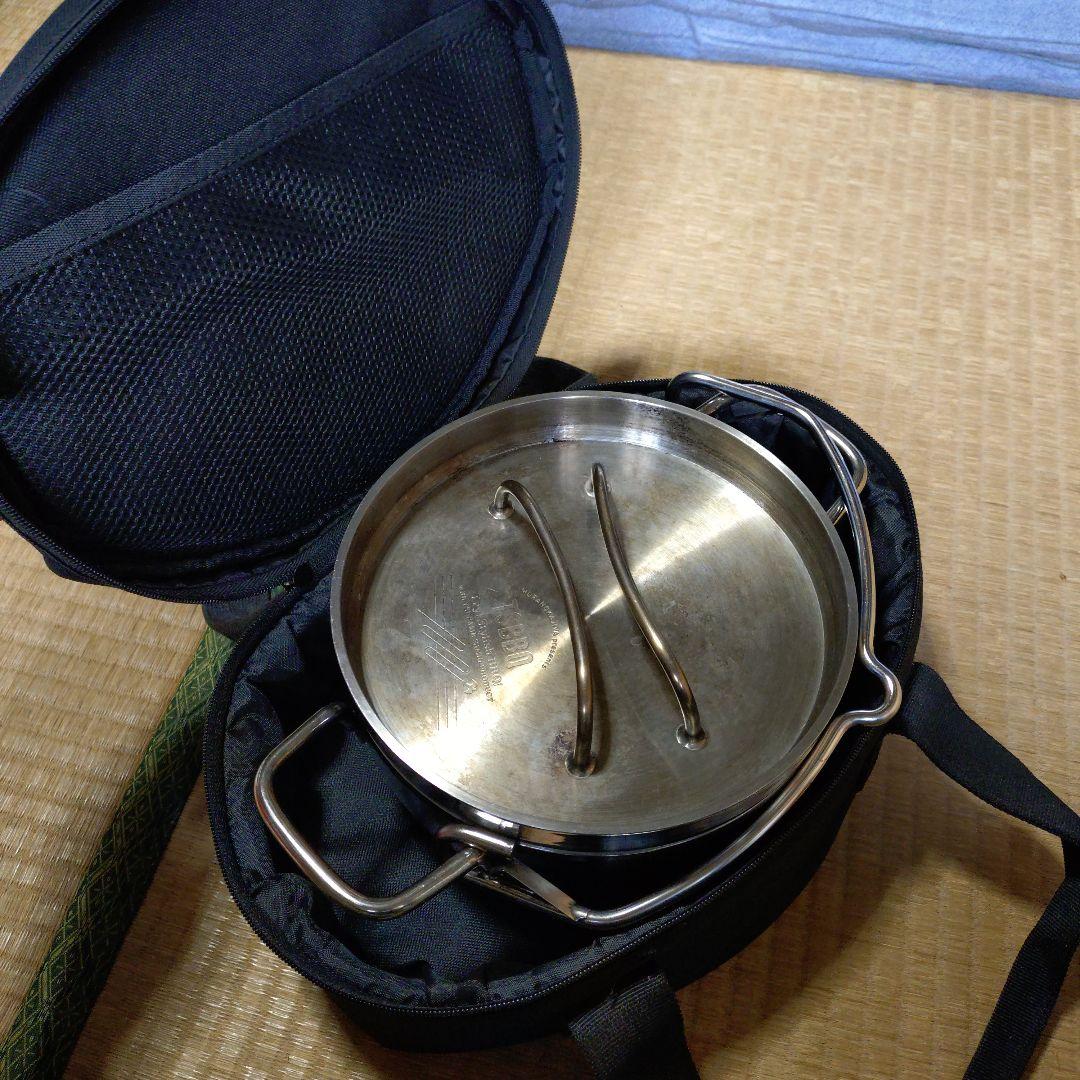 TSBBQ 燕三条 ステンレスダッチオーブン8インチ SATO収納ケース付き