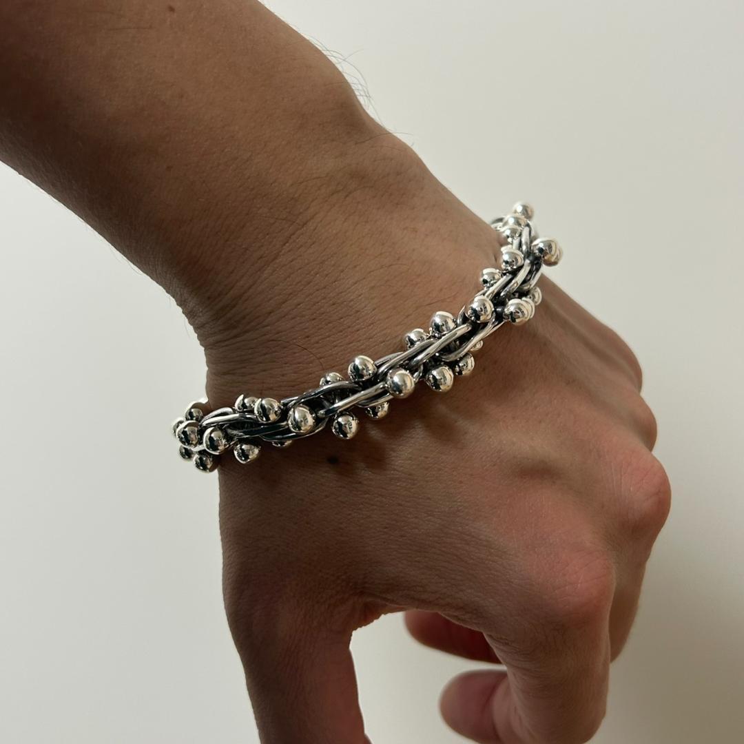 メキシコ製 MEXICO 24cm VINTAGE DNA ブレスレット 925