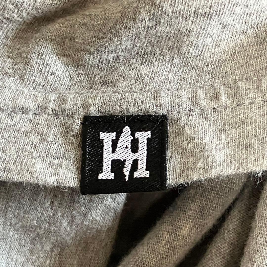 HYSTERIC GLAMOUR グレー プリント ヒスガール ロンt