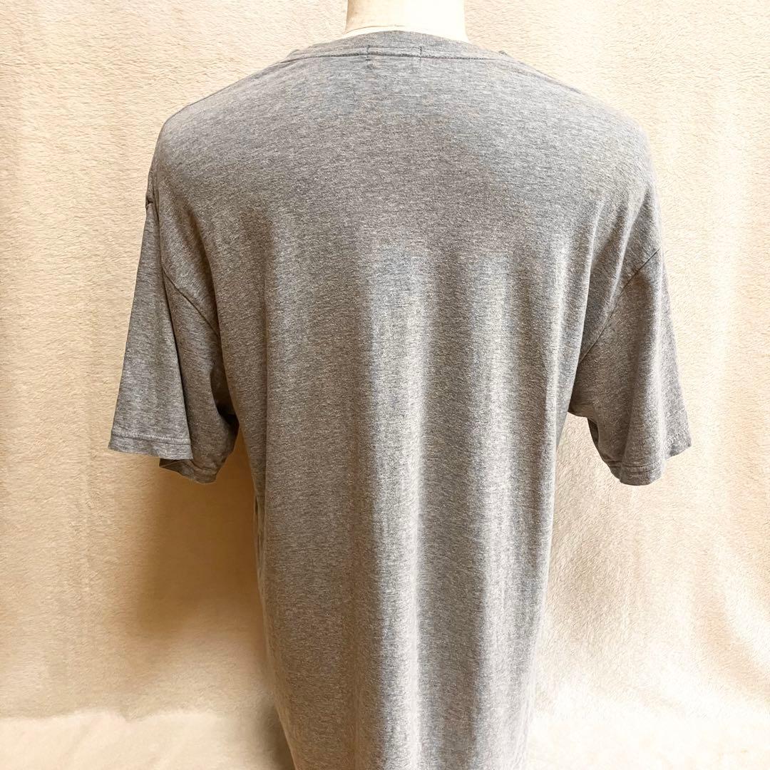 HYSTERIC GLAMOUR グレー プリント ヒスガール ロンt