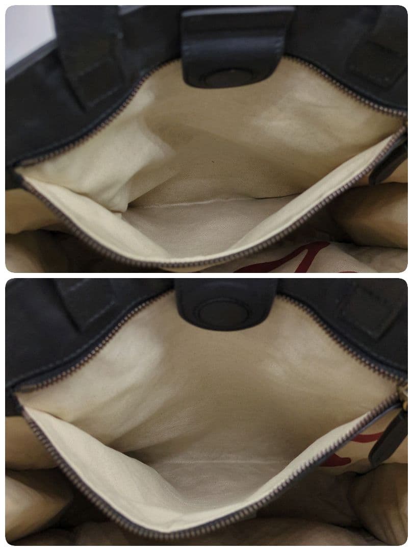 【入手困難・美品】グッチ☆トートバッグ スネーク GGスプリーム PVC 大容量