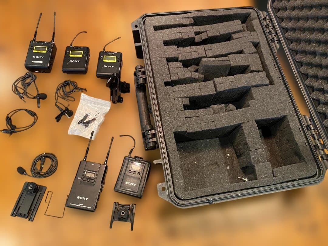 SONY ワイヤレスピンマイク セット