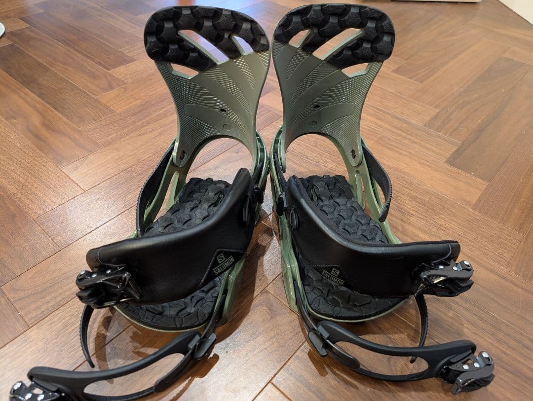 Salomon スノーボードビンディング Mサイズ グリーン