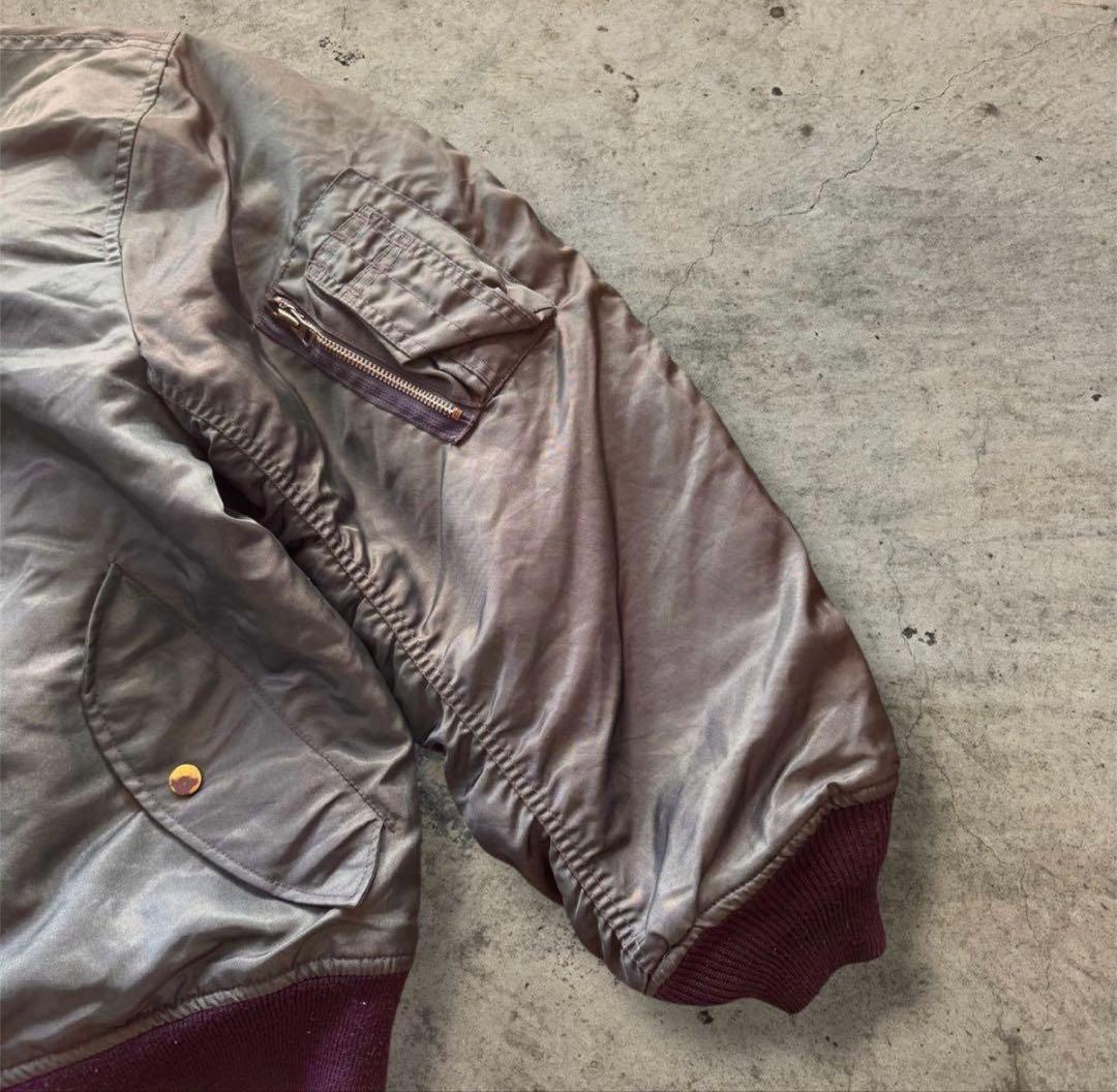 MA-1 フライトジャケット military ナイロンジャケット