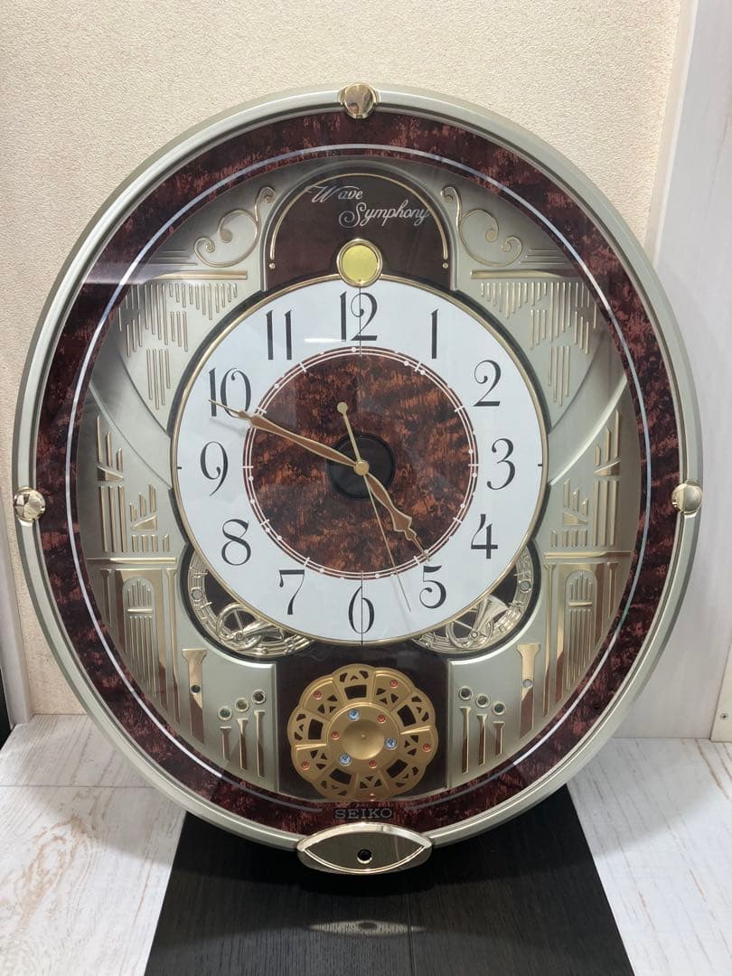 廃盤　中古SEIKO セイコーウェーブシンフォニー　電波　からくり　RE568B