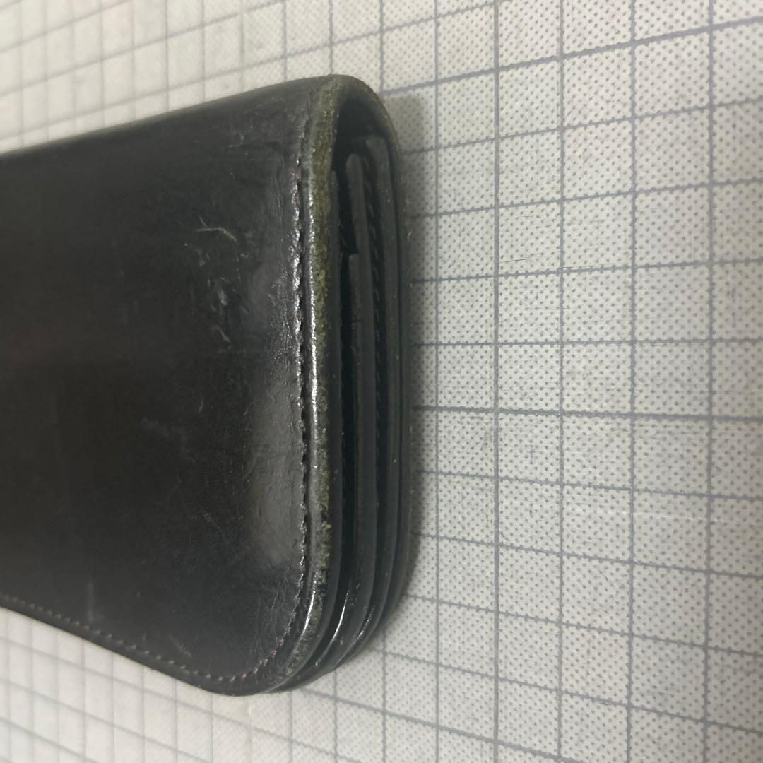 WILDSWANS 黒 レザー 長財布