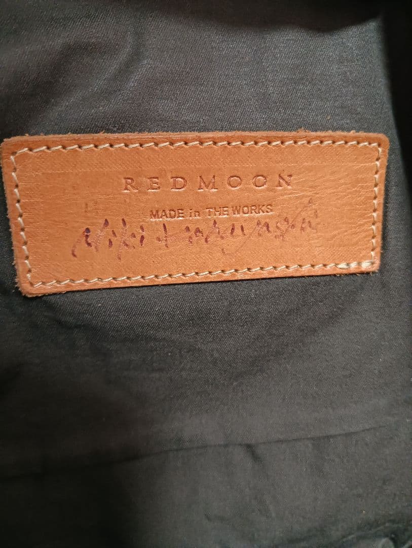 美品! 激レア！REDMOONレッドムーン メンズ大型ボディバッグ 特注品？