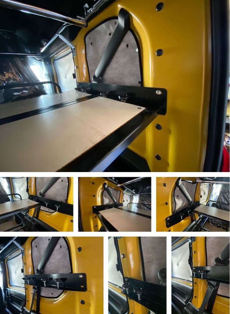 な*し様 値下げしました‼️N-VAN リア荷台棚 別注製作品 丈夫です