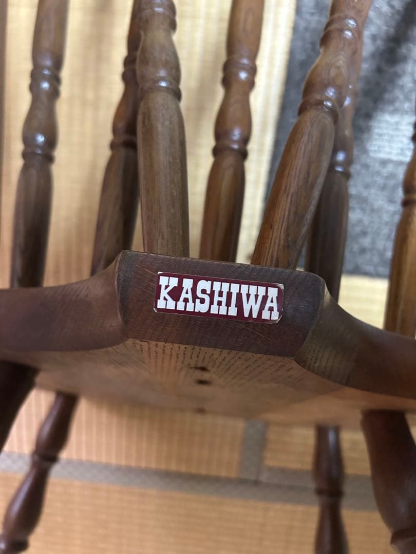 KASHIWA 木製ボウバックチェア