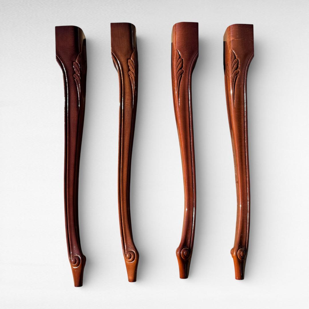 イタリア製 象嵌 猫脚 ダイニングテーブル 幅170 クラシック 上品