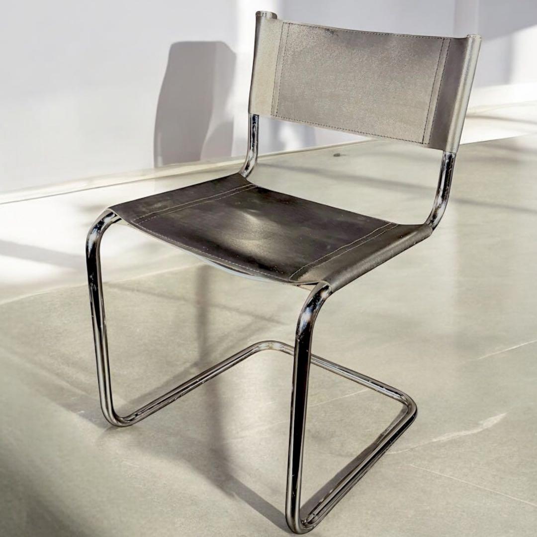 HR742 マルトスタム チェア 皮　リプロダクト 革　カンティレバー レザー