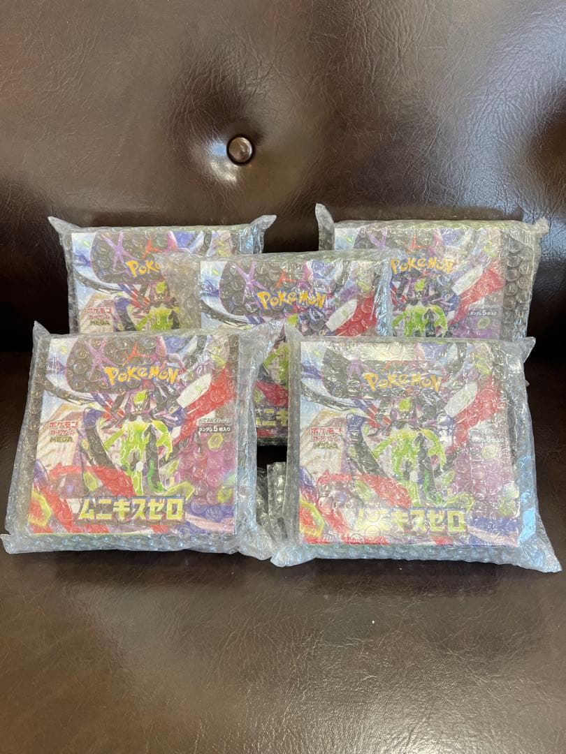 る*る様 p*n様 ポケモンカードゲーム ムニキスゼロ　5 Box シュリンク付
