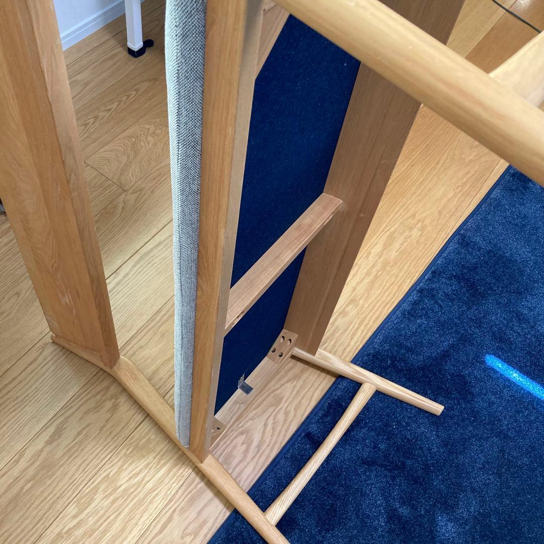 【クリーニング張り替え済】unicoウニコ SIGNEシグネ　ベンチバックレスト