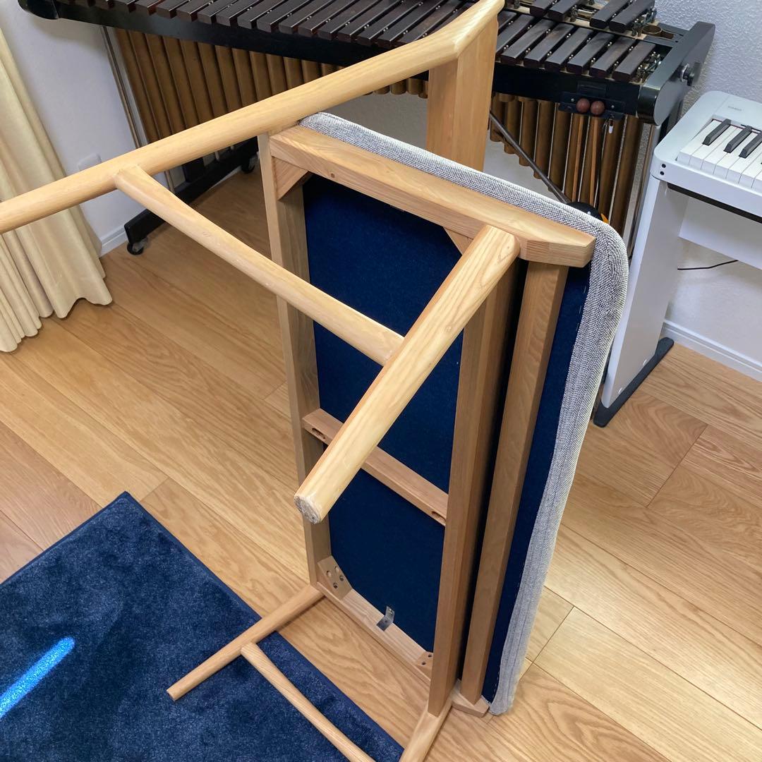 【クリーニング張り替え済】unicoウニコ SIGNEシグネ　ベンチバックレスト