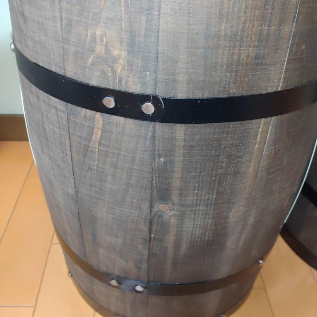 ビール樽　新品未使用 LÖWENBRÄU 木製樽風インテリア小物 2個セット