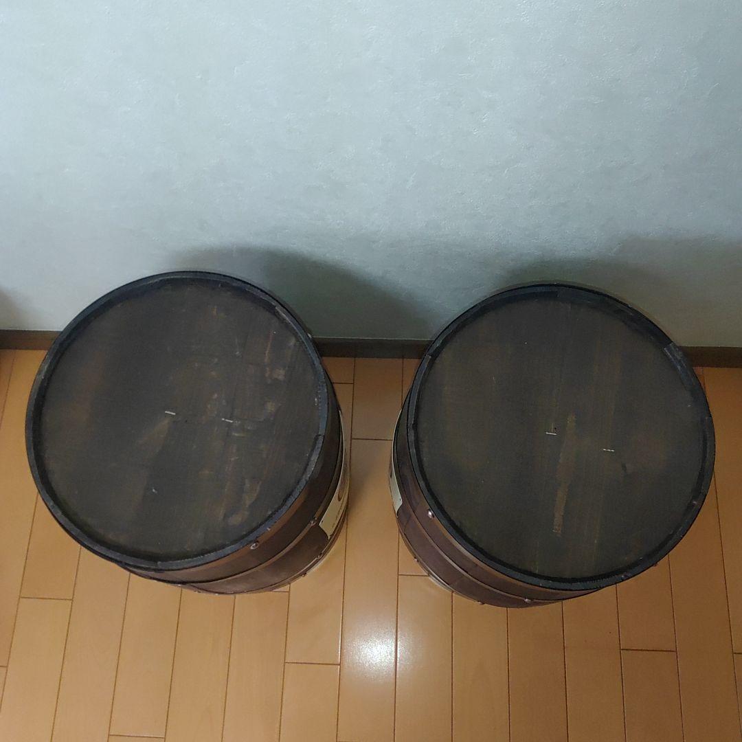 ビール樽　新品未使用 LÖWENBRÄU 木製樽風インテリア小物 2個セット