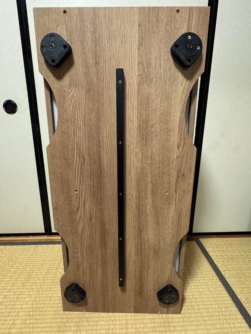 LOWYA ナチュラルウッド ローテーブル 引き出し付き