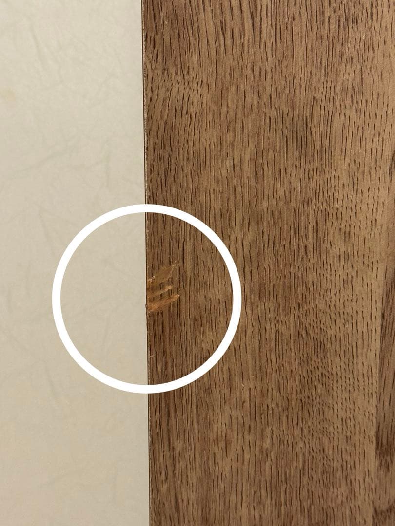 LOWYA ナチュラルウッド ローテーブル 引き出し付き