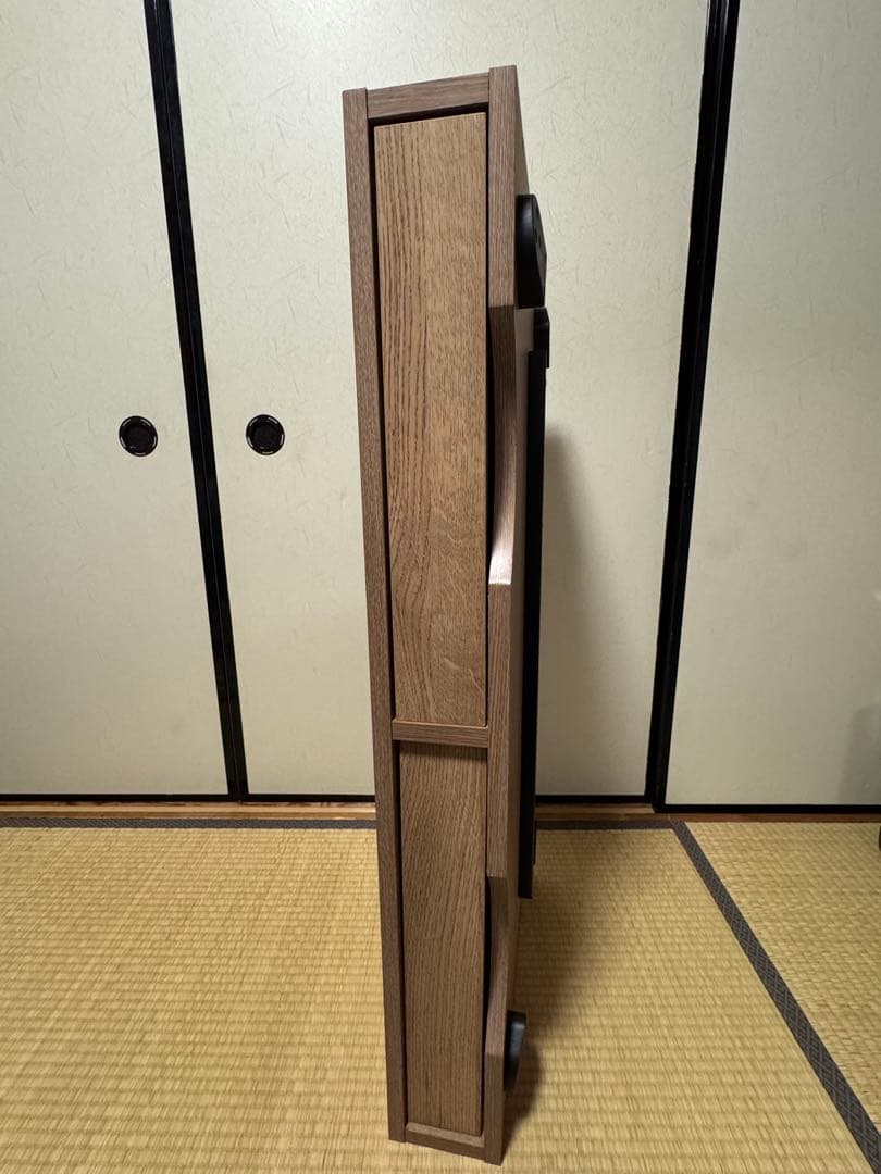 LOWYA ナチュラルウッド ローテーブル 引き出し付き