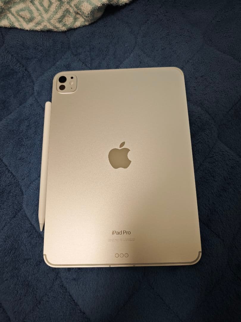 iPad Pro M4 256GB Pencil Pro、ケースセット