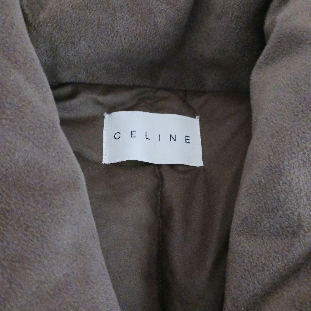 CELINE 　羽毛　肩当て