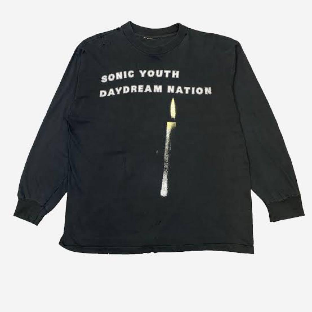 SAINT Mxxxxxx CANDLE LS TEE ブラック M