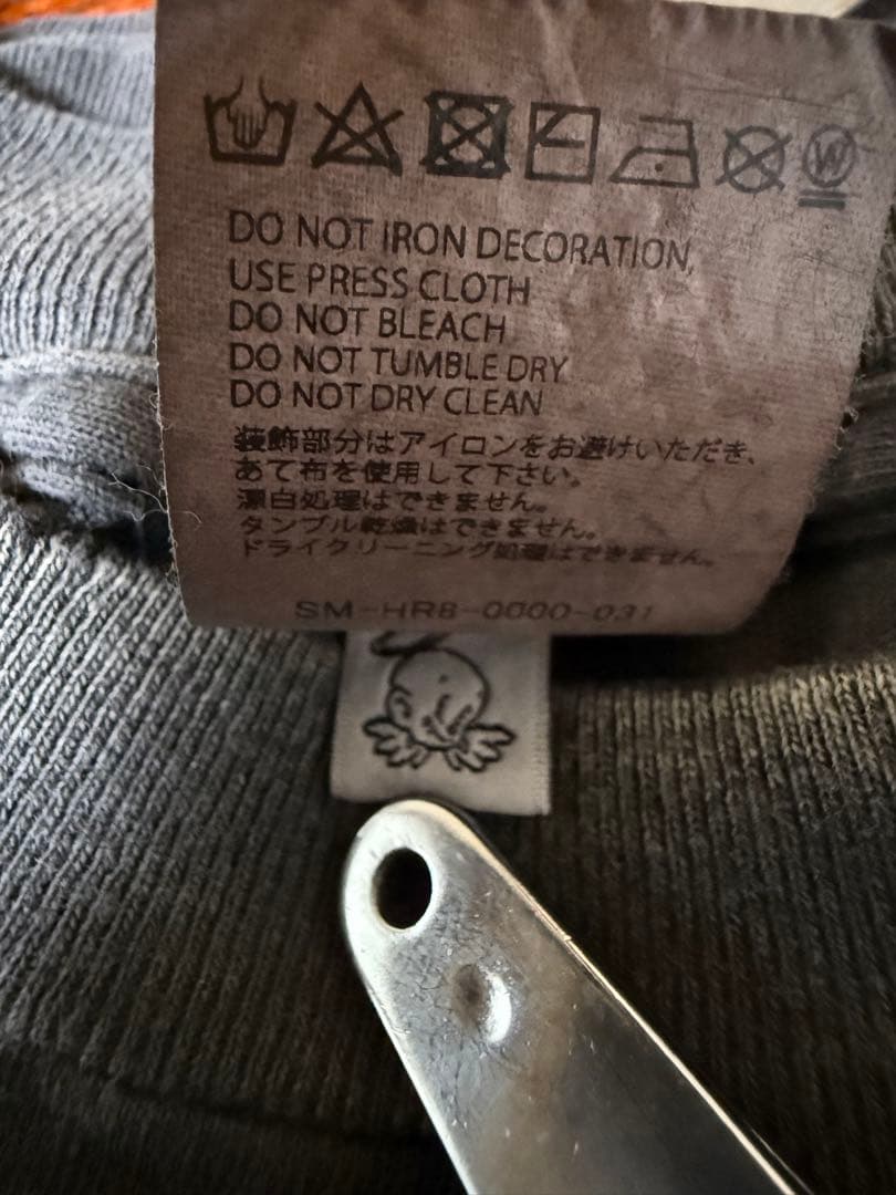 SAINT Mxxxxxx CANDLE LS TEE ブラック M