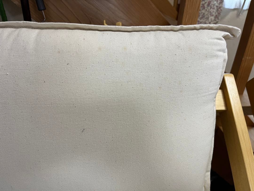 【愛知周辺手渡し大歓迎】【程度上】Pier 1 コットンリクライニングチェア