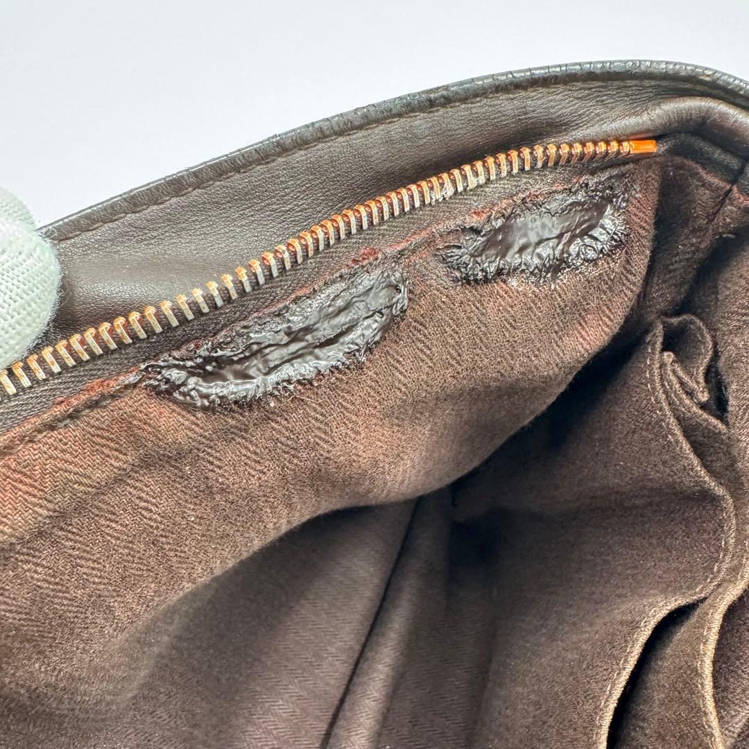 エルメス キャラバンオリゾンタルPM ヴォーデルマ レザー トートバッグ 肩掛け