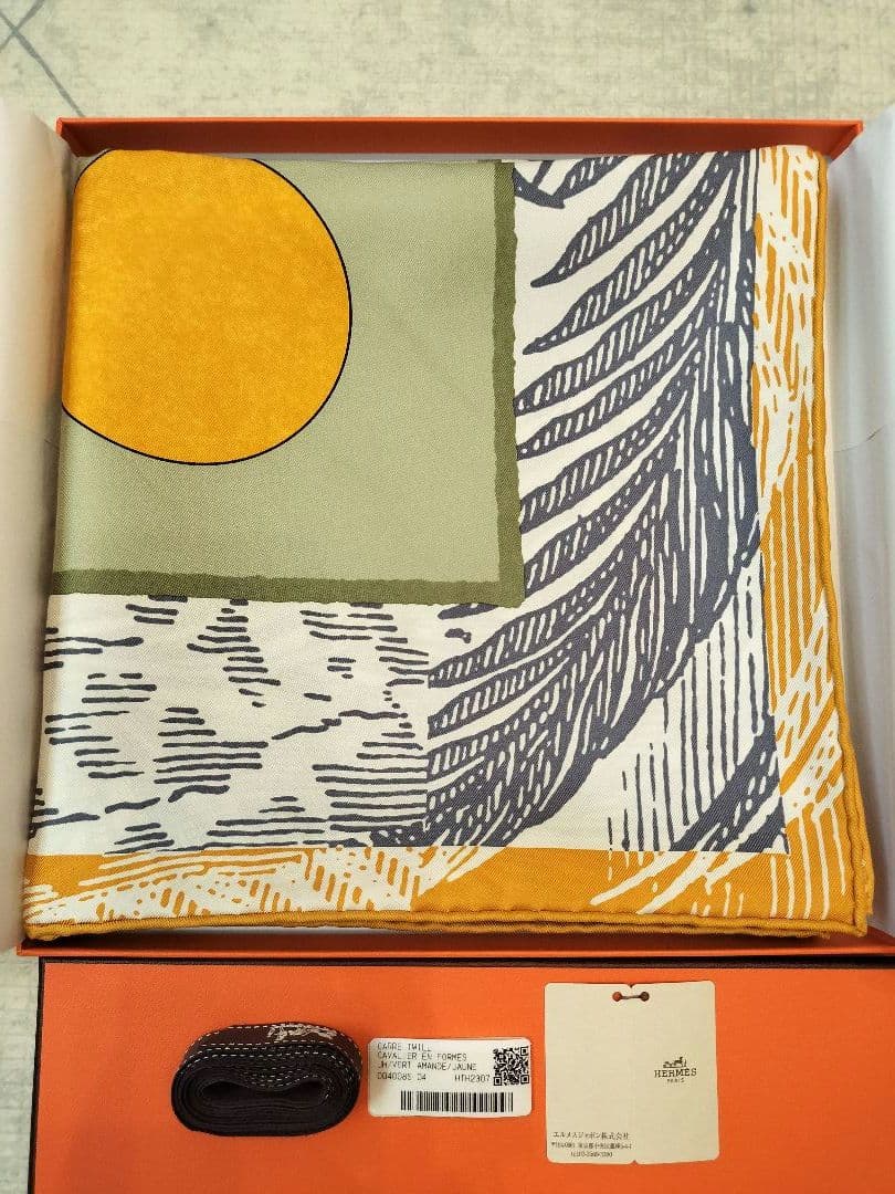 エルメス HERMES カレ90 カヴァリエ アン フォルム