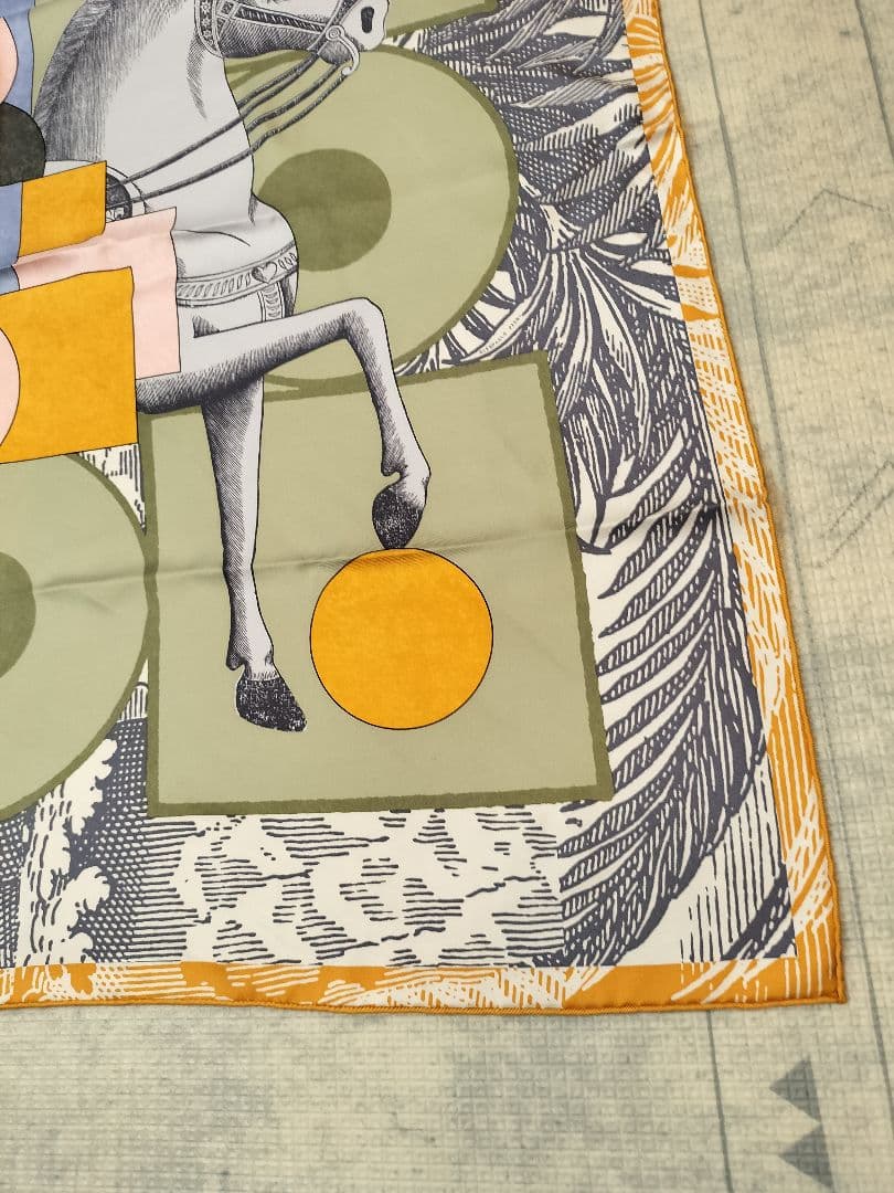 エルメス HERMES カレ90 カヴァリエ アン フォルム
