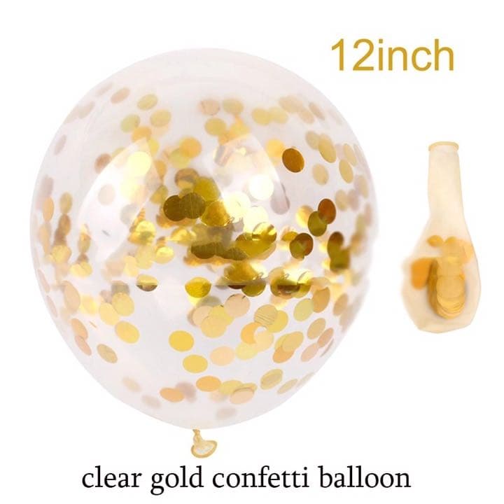 誕生日 飾り付け  コンフェッティ バルーン ガーランド