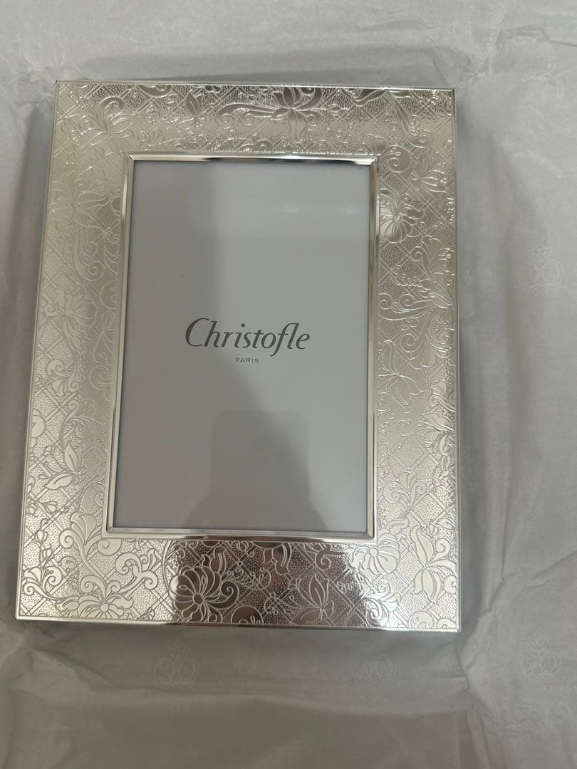 【未使用品】CHRISTOFLE クリストフル フォトフレーム ジャルダンエデン