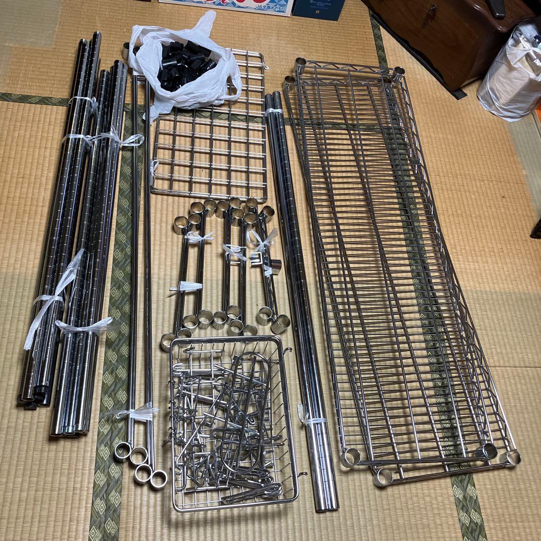 R★ルミナス　大きくて頑丈なスチールラック　高さ2m10