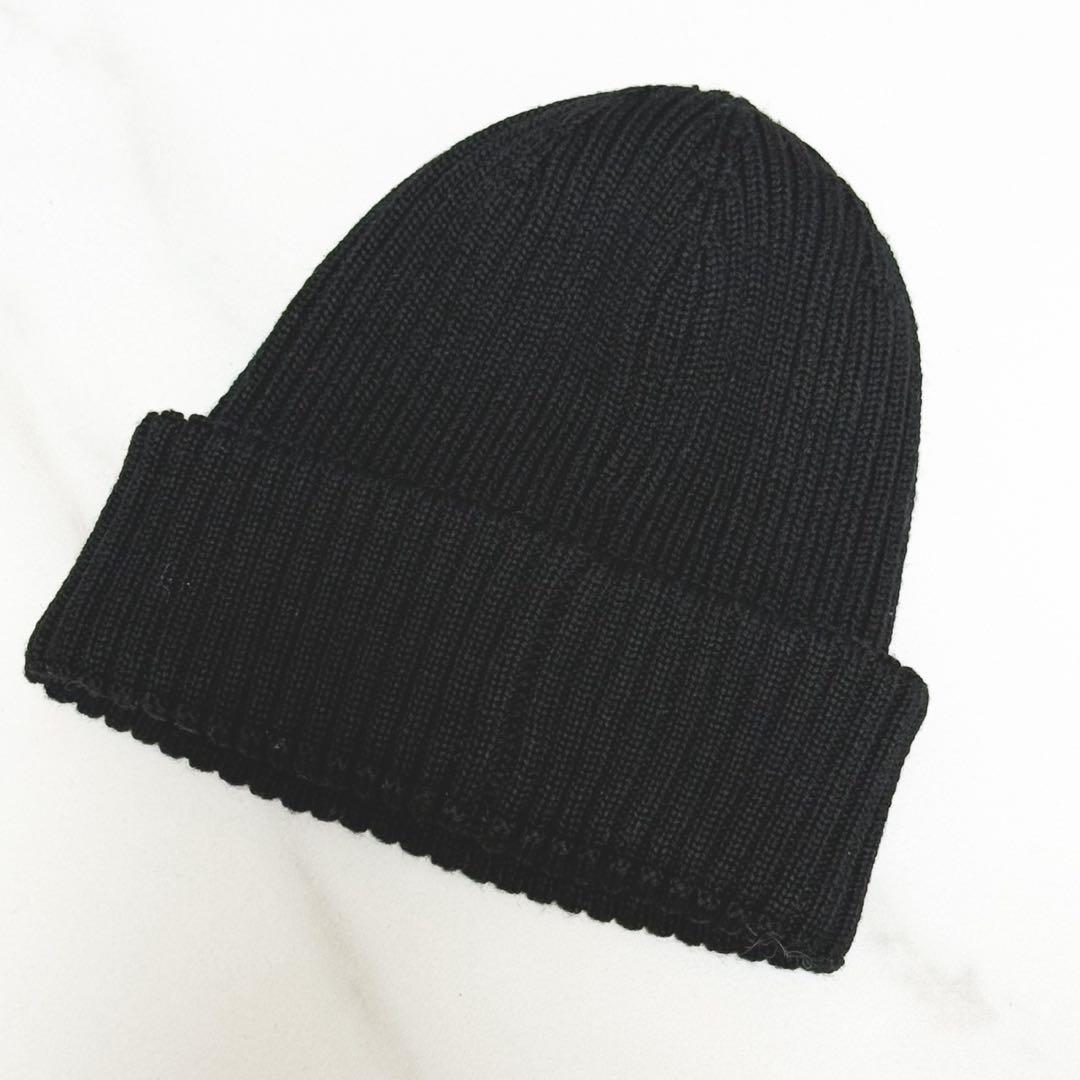 モンクレール　キッズ　キャップ　ニット帽