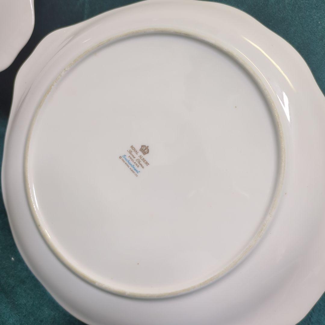 【ペア・別売可】廃盤品　ロイヤルアルバート　ペアプレート