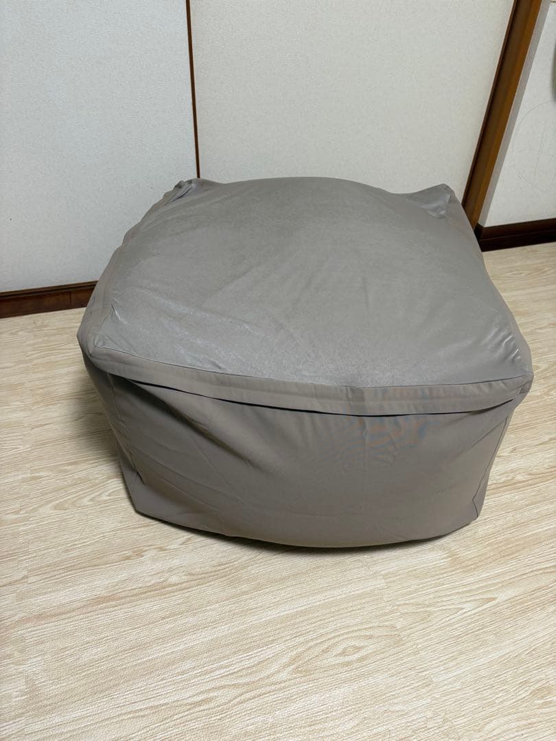 美品* 体にフィットするソファ　セット　グレーベージュ　ポリエステル平織