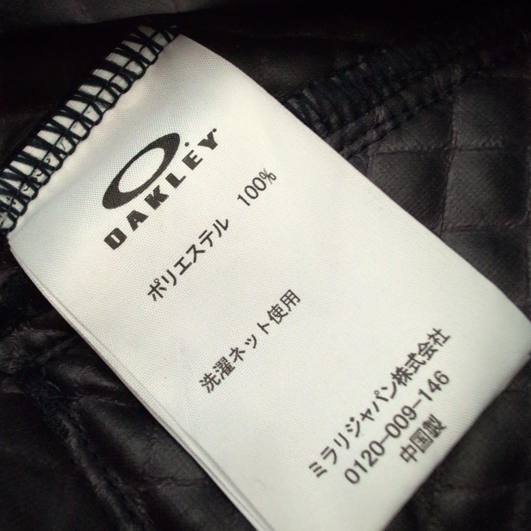 【美品】オークリー　ゴルフ　キルティングフルジップブルゾン　XL