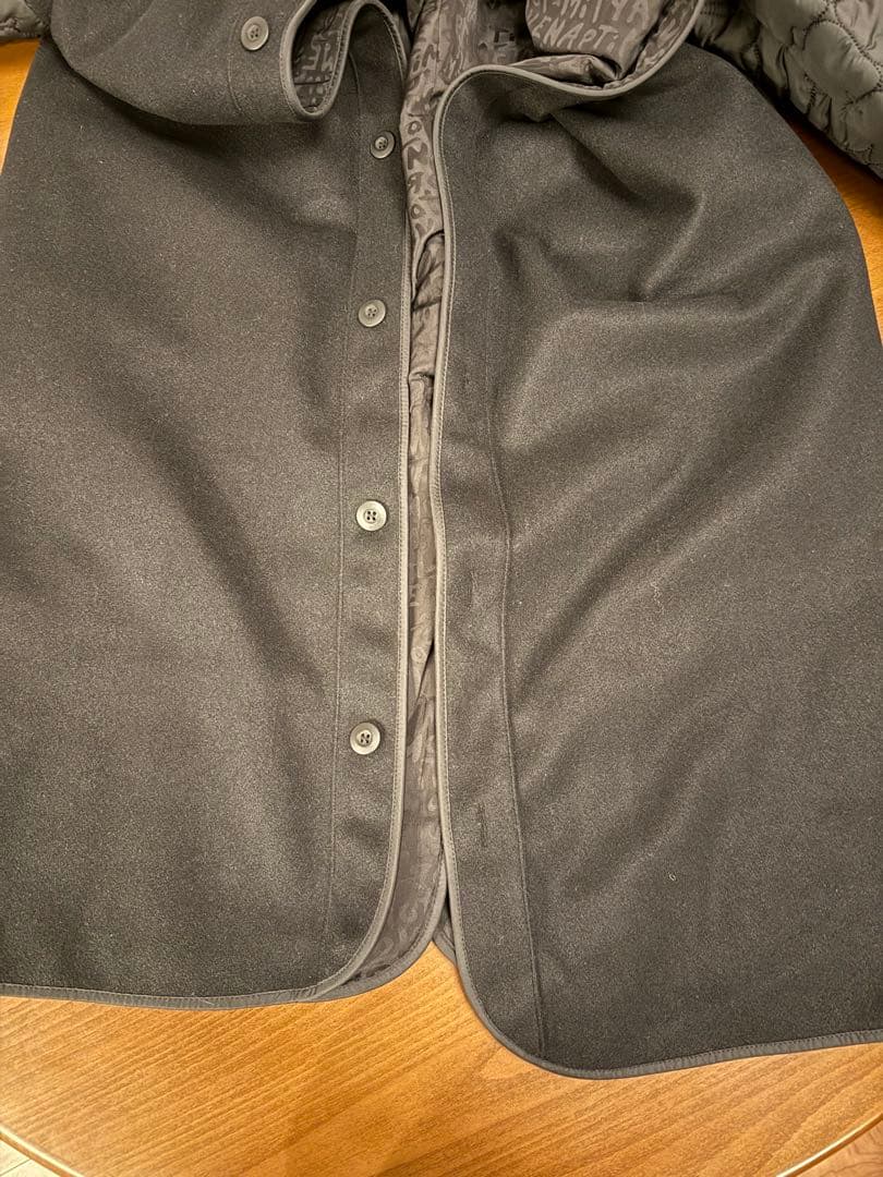 Naptime. 切替コート ブラック Sサイズ　美品