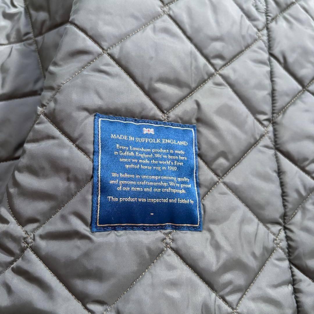 ラベンハム　キルティング コート ミックフィールド　カーキ　Mサイズ