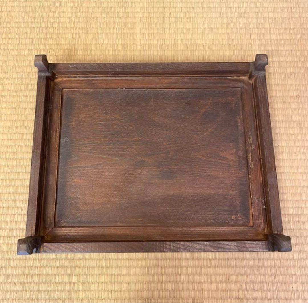 家具職人オリジナル盆栽飾り台　平卓 オリジナル一品物　48センチ