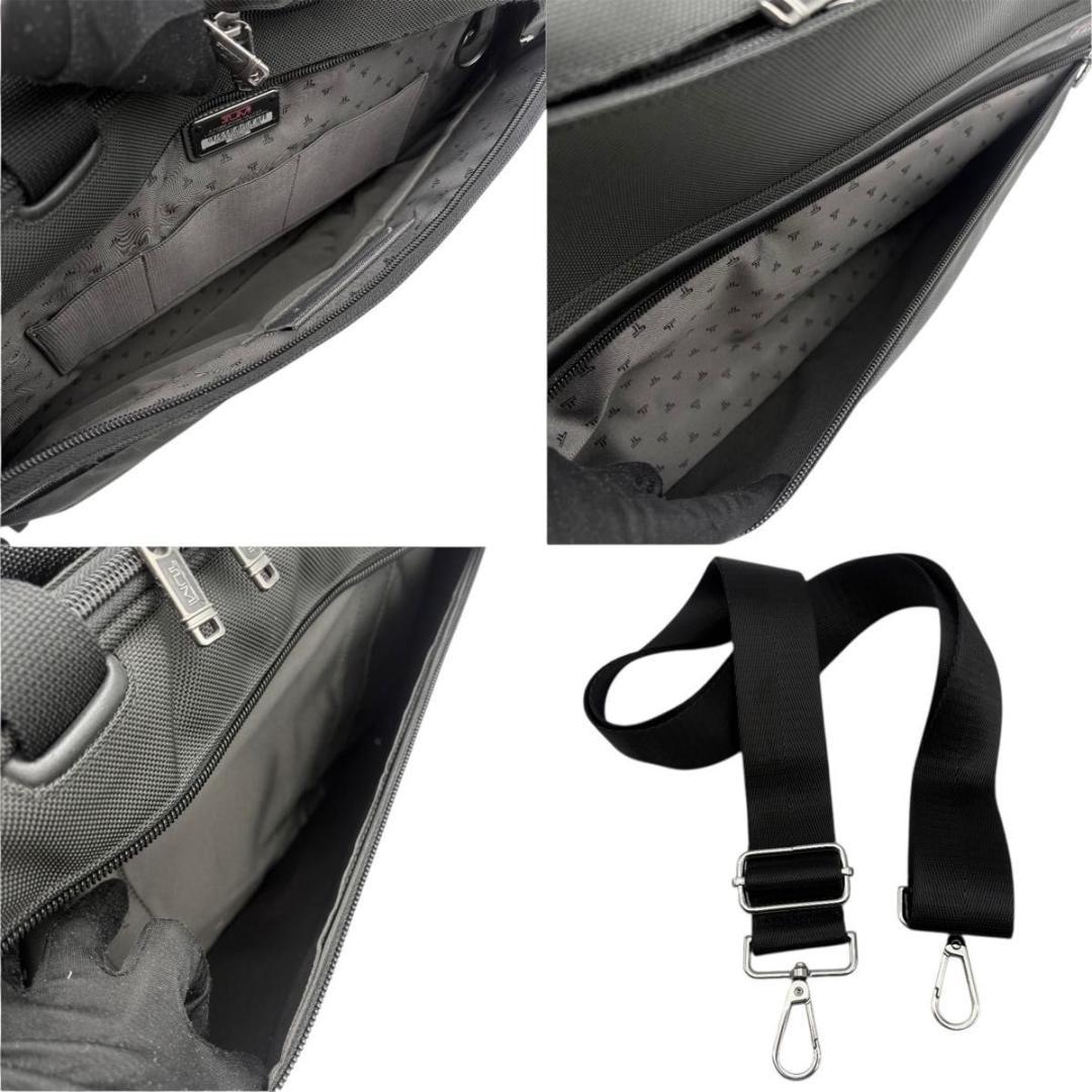 TUMI ガーメントバッグ ビジネスバッグ 2way 拡張　ナイロン　ブラック