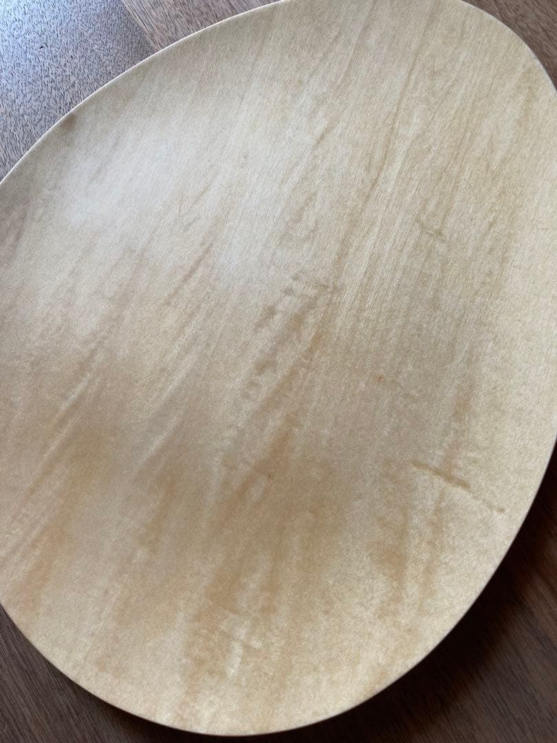 goldcraft マロン 木製オーバル型皿 4枚セット